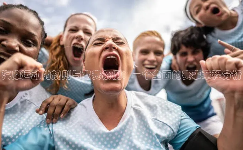 汽摩运动的规则与竞赛条例：一个全面的赛事章程分析